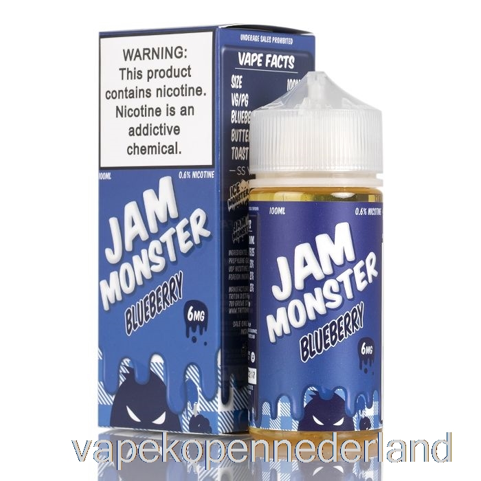 Elektronische Sigaret Vape Bosbes - Jammonster - 100ml 3mg